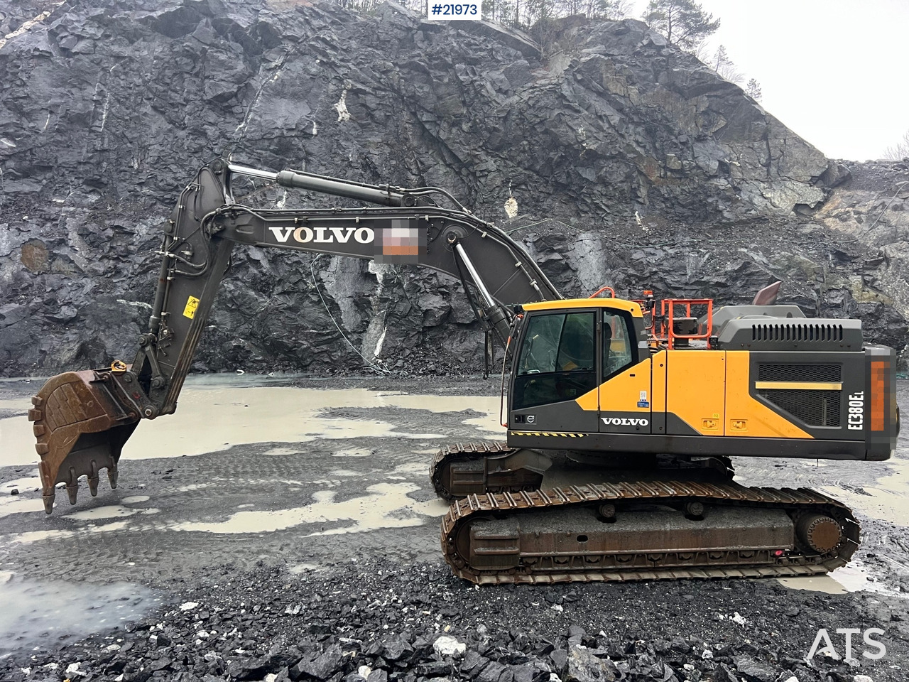 Volvo EC380EL - Vikšrinis ekskavatorius: foto 2 Volvo EC380EL - Vikšrinis ekskavatorius: foto 2