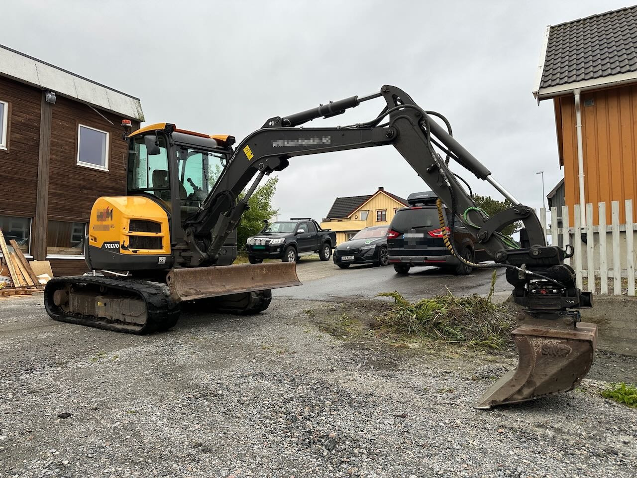 Volvo ECR 50D - Vikšrinis ekskavatorius: foto 1 Volvo ECR 50D - Vikšrinis ekskavatorius: foto 1