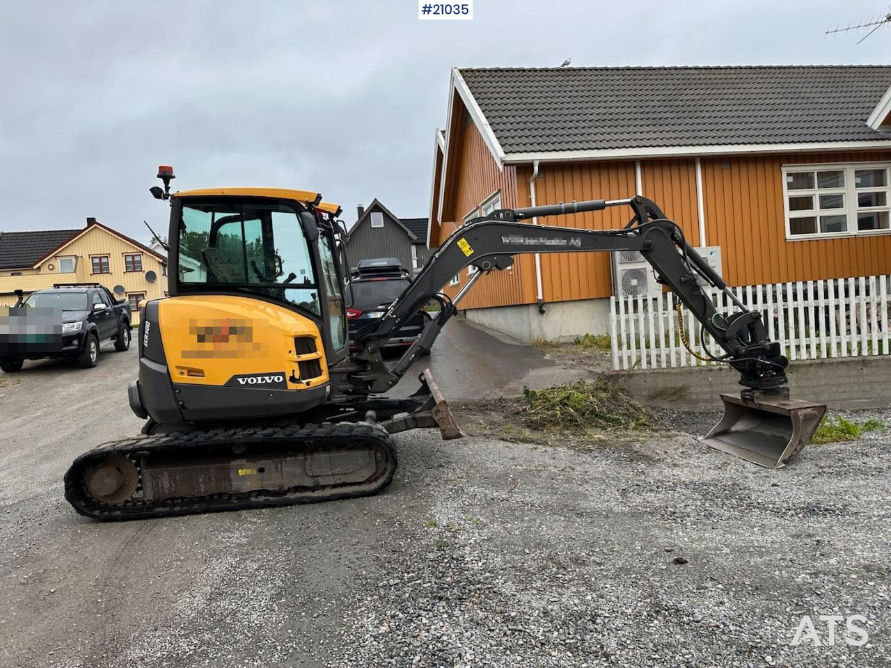 Volvo ECR 50D - Vikšrinis ekskavatorius: foto 3 Volvo ECR 50D - Vikšrinis ekskavatorius: foto 3