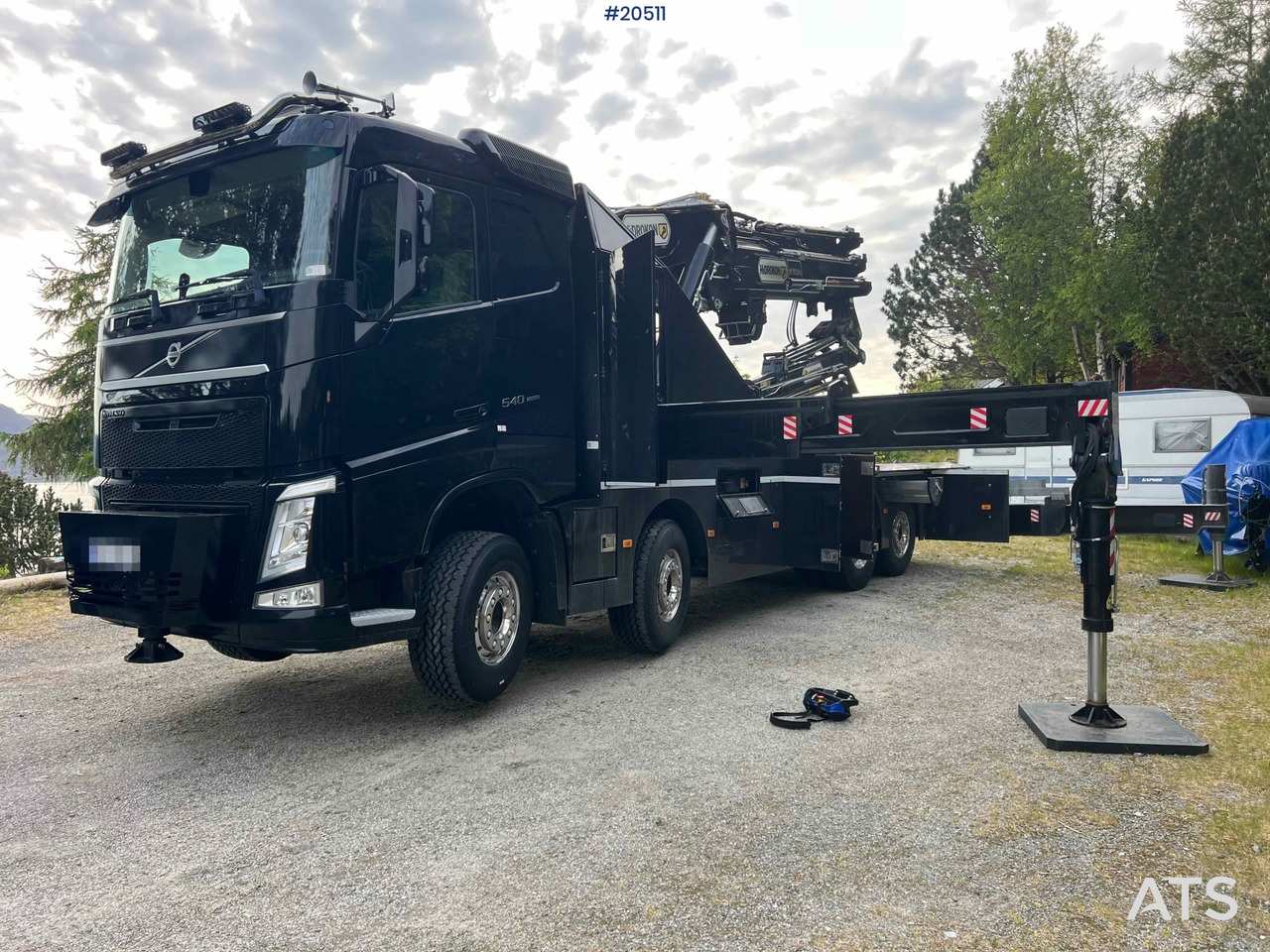 Volvo FH 540 8x2 Kranbil m/ 2021 165 t/m HIDROKON kran m/ jibb og vinsj og enn masse utstyr! SE VIDEO - Sunkvežimis su kranu: foto 2 Volvo FH 540 8x2 Kranbil m/ 2021 165 t/m HIDROKON kran m/ jibb og vinsj og enn masse utstyr! SE VIDEO - Sunkvežimis su kranu: foto 2