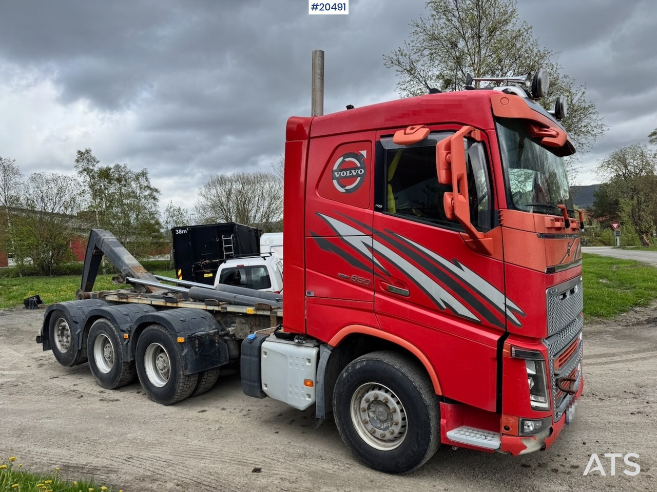 Volvo FH16 650 - Hook-lift sunkvežimis: foto 4 Volvo FH16 650 - Hook-lift sunkvežimis: foto 4