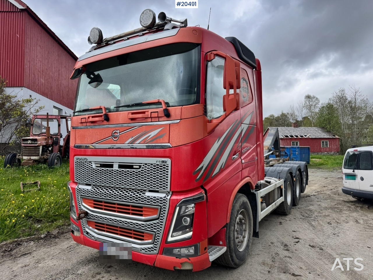 Volvo FH16 650 - Hook-lift sunkvežimis: foto 1 Volvo FH16 650 - Hook-lift sunkvežimis: foto 1