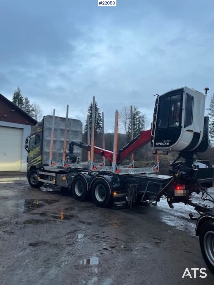 Volvo FH16 750 6x4 Tømmerbil m/ Epsilon M12 kran - Miškovežis, Sunkvežimis su kranu: foto 3 Volvo FH16 750 6x4 Tømmerbil m/ Epsilon M12 kran - Miškovežis, Sunkvežimis su kranu: foto 3