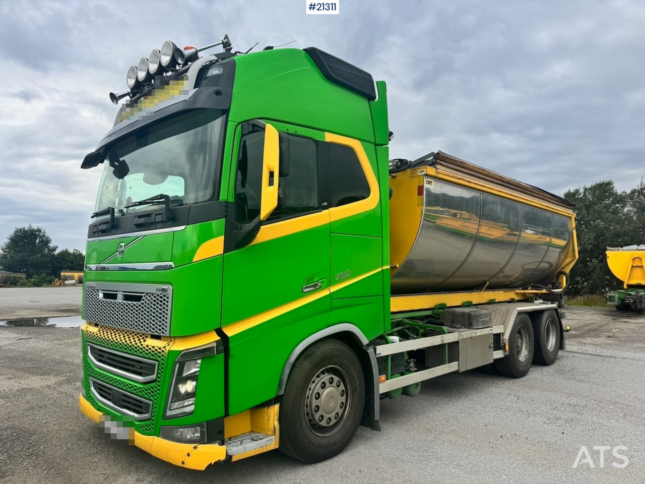 Volvo FH16 750 - Hook-lift sunkvežimis: foto 2 Volvo FH16 750 - Hook-lift sunkvežimis: foto 2