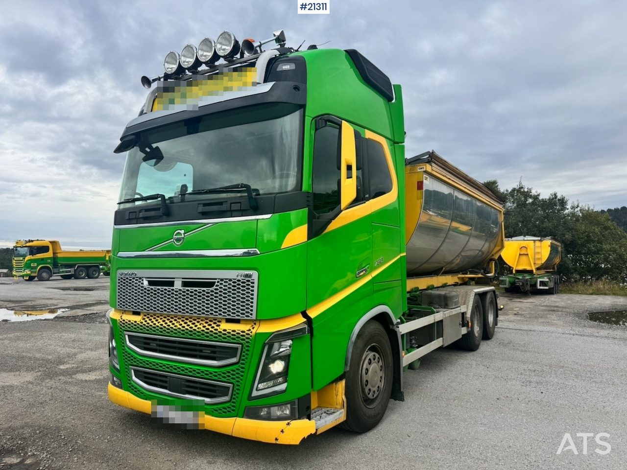 Volvo FH16 750 - Hook-lift sunkvežimis: foto 1 Volvo FH16 750 - Hook-lift sunkvežimis: foto 1