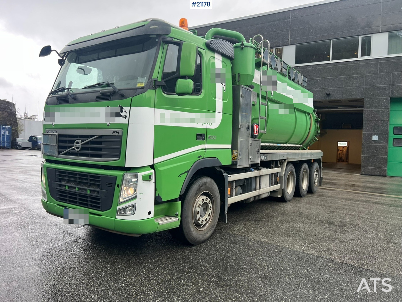 Volvo FH500 - Asenizatorius: foto 1 Volvo FH500 - Asenizatorius: foto 1