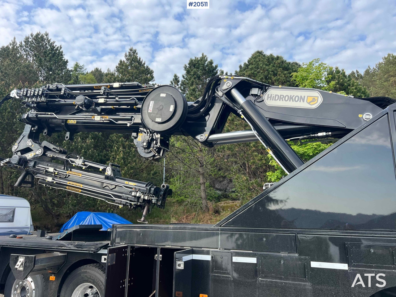 Sunkvežimis su kranu Volvo FH540: foto 39