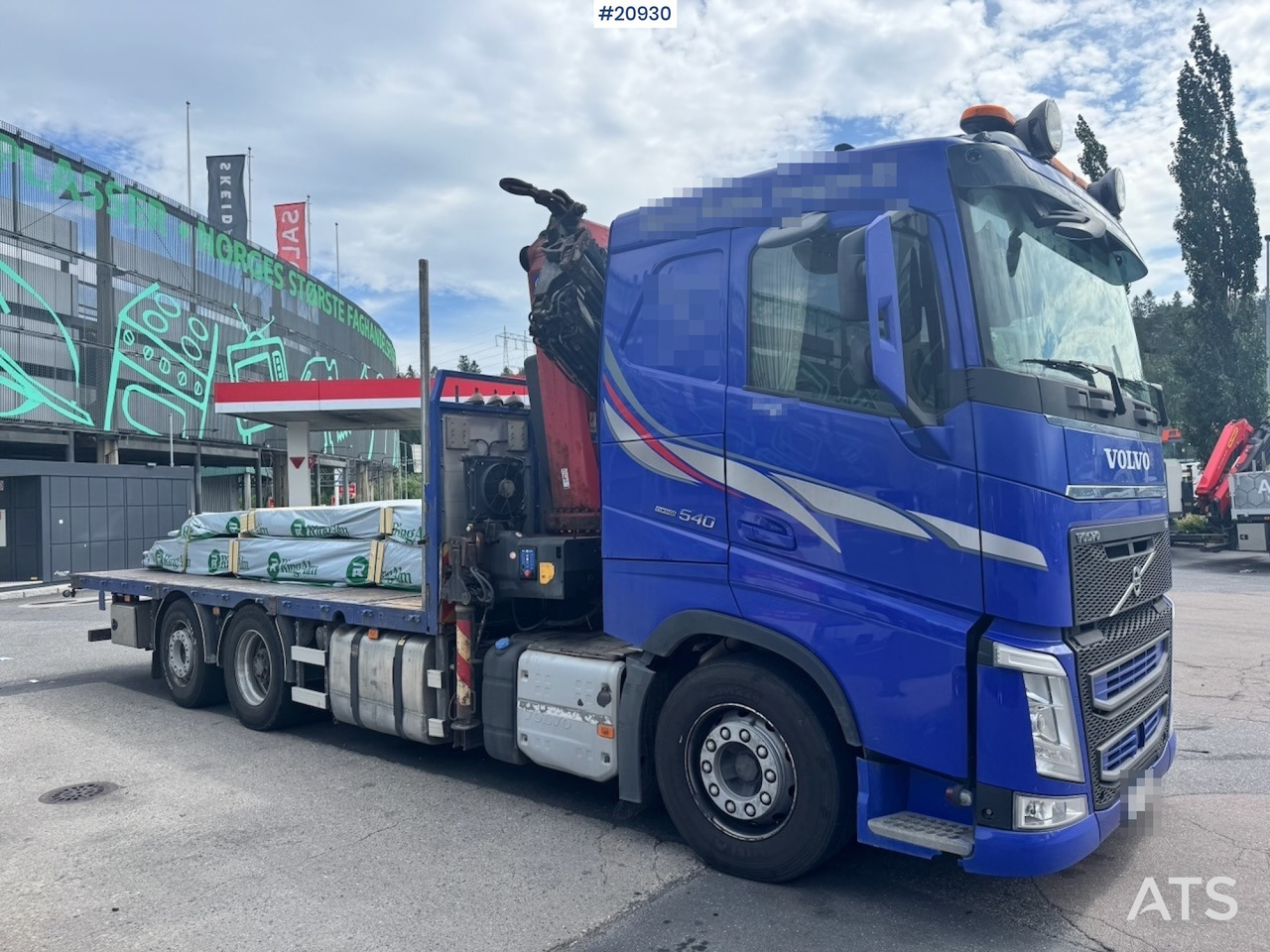 Volvo FH540 - Sunkvežimis su kranu: foto 2 Volvo FH540 - Sunkvežimis su kranu: foto 2