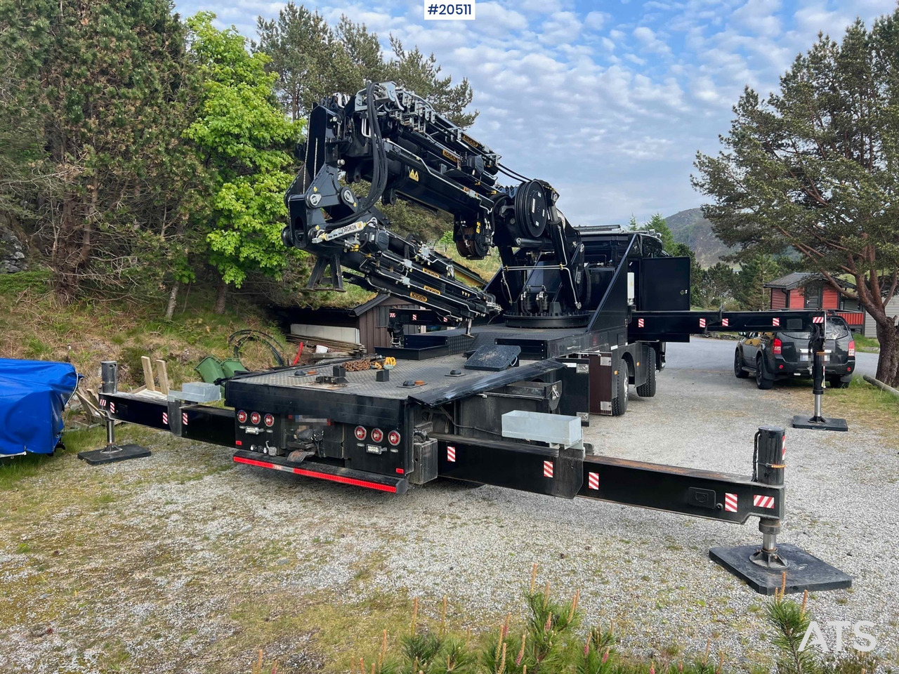 Sunkvežimis su kranu Volvo FH540: foto 18
