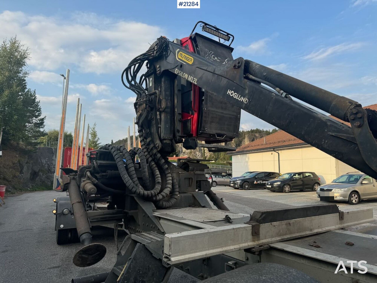 Miškovežis, Sunkvežimis su kranu Volvo FH750: foto 14