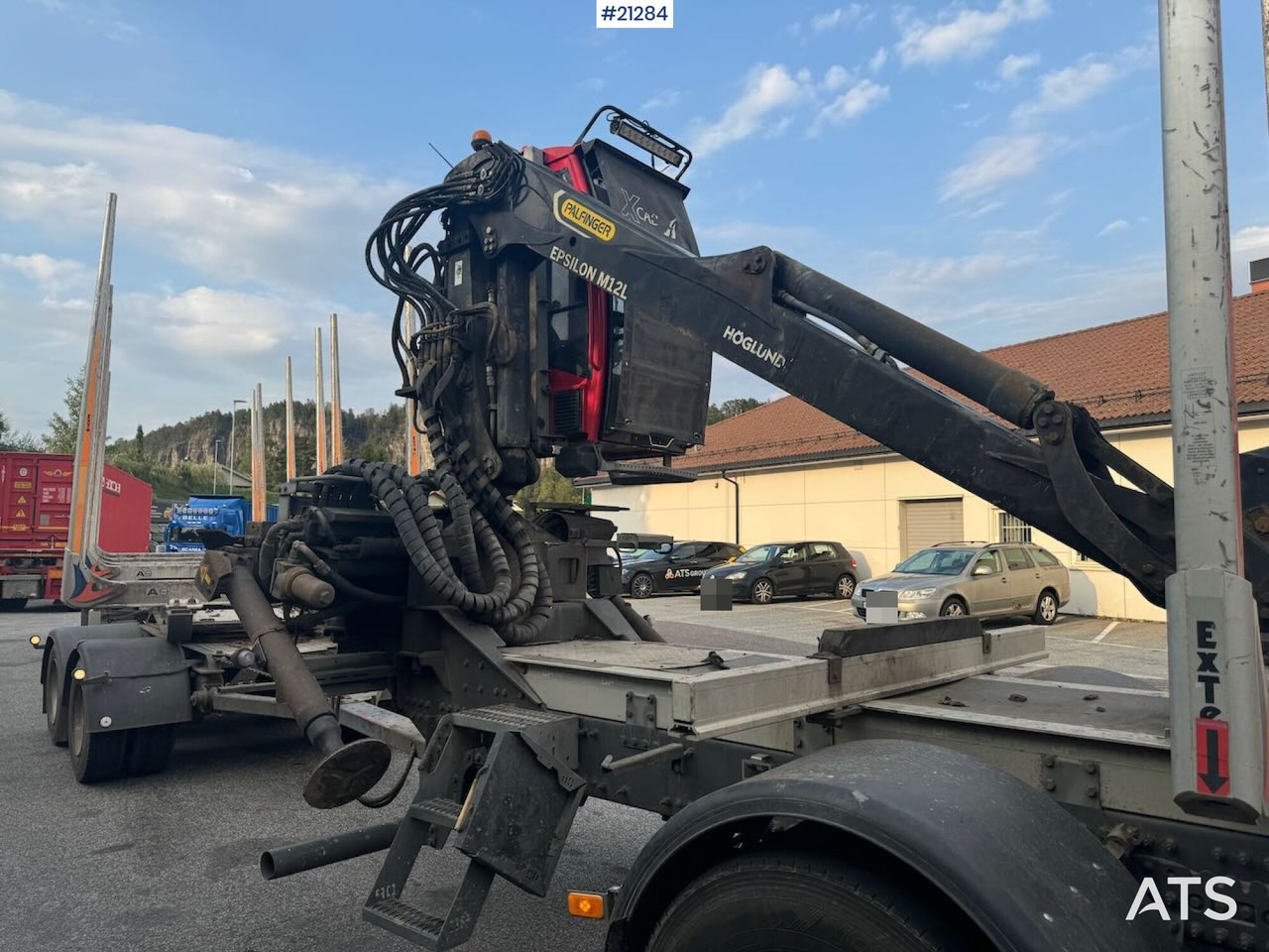 Miškovežis, Sunkvežimis su kranu Volvo FH750: foto 32