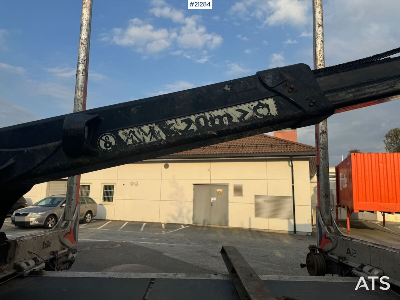 Miškovežis, Sunkvežimis su kranu Volvo FH750: foto 15