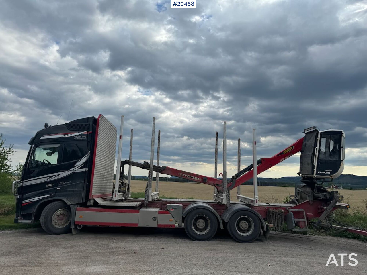 Volvo FH750 - Miškovežis: foto 2 Volvo FH750 - Miškovežis: foto 2