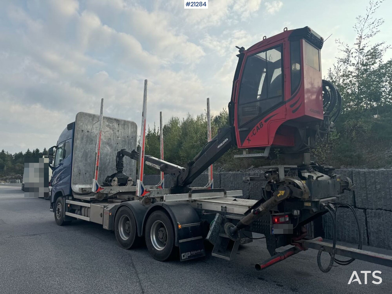 Volvo FH750 - Miškovežis, Sunkvežimis su kranu: foto 3 Volvo FH750 - Miškovežis, Sunkvežimis su kranu: foto 3