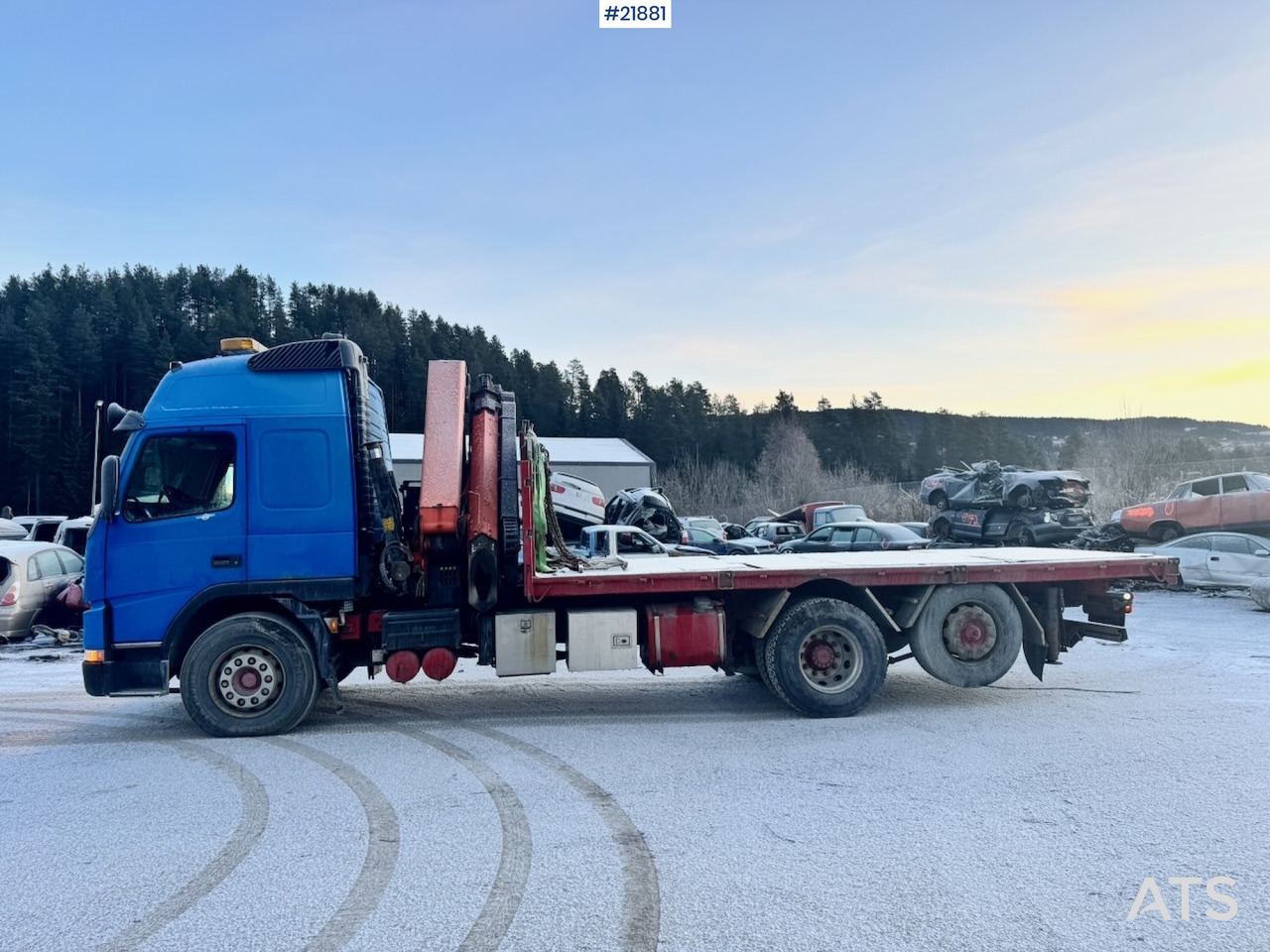 Volvo FM12 6x2 Kranbil m/ 23 t/m Palfinger kran - Sunkvežimis su kranu: foto 4 Volvo FM12 6x2 Kranbil m/ 23 t/m Palfinger kran - Sunkvežimis su kranu: foto 4