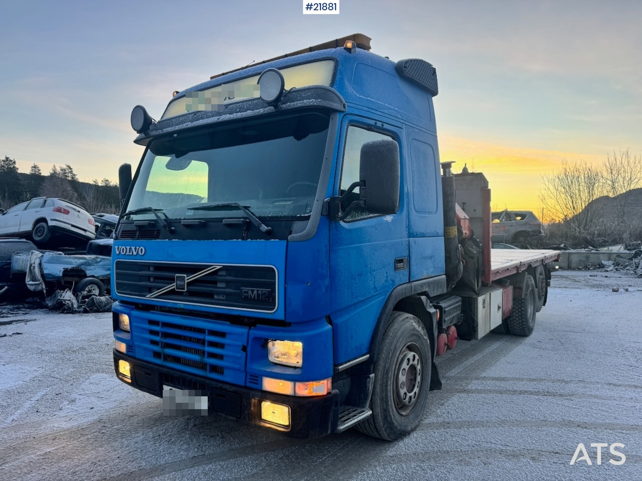 Volvo FM12 6x2 Kranbil m/ 23 t/m Palfinger kran - Sunkvežimis su kranu: foto 2 Volvo FM12 6x2 Kranbil m/ 23 t/m Palfinger kran - Sunkvežimis su kranu: foto 2