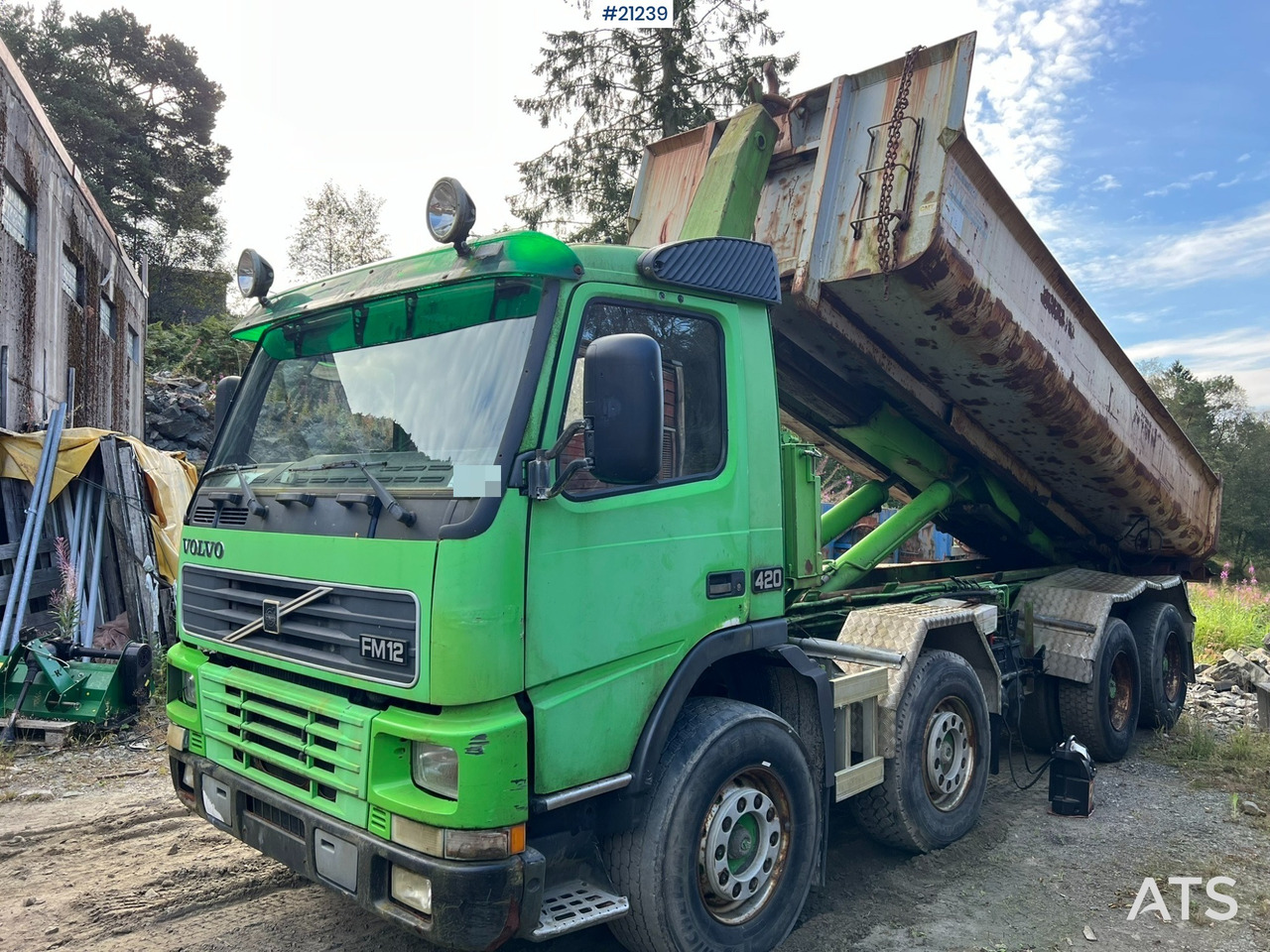 Volvo FM12 - Hook-lift sunkvežimis: foto 1 Volvo FM12 - Hook-lift sunkvežimis: foto 1