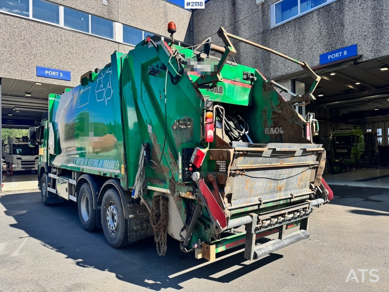Volvo FM410 - Šiukšliavežis: foto 5 Volvo FM410 - Šiukšliavežis: foto 5