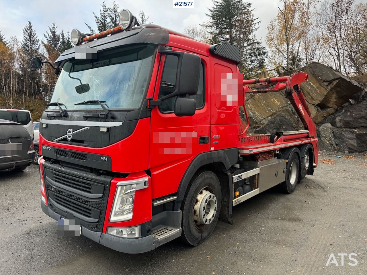 Volvo FM410 - Nuožulnaus pakėlimo ant platformos sunkvežimis: foto 3 Volvo FM410 - Nuožulnaus pakėlimo ant platformos sunkvežimis: foto 3