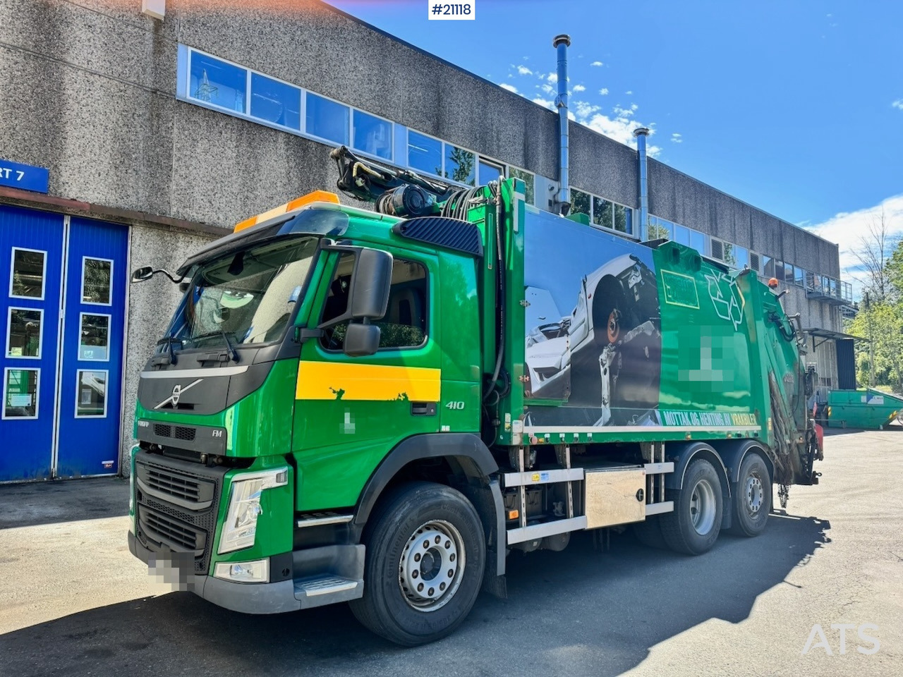 Volvo FM410 - Šiukšliavežis: foto 2 Volvo FM410 - Šiukšliavežis: foto 2