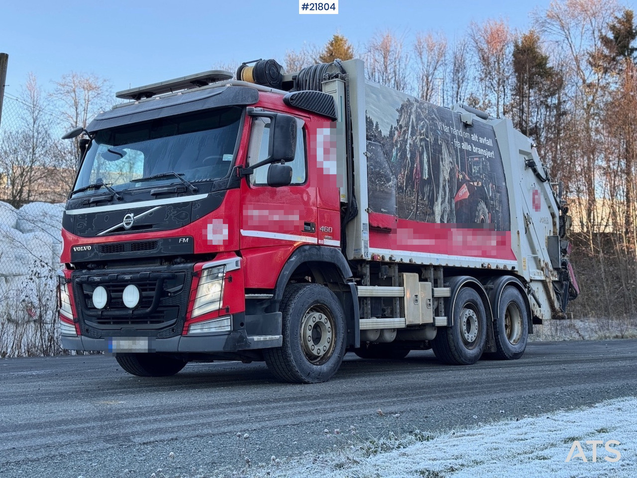 Volvo FM460 - Šiukšliavežis: foto 1 Volvo FM460 - Šiukšliavežis: foto 1