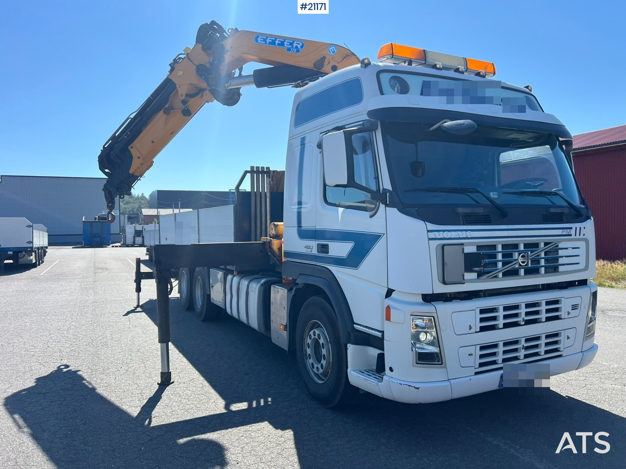 Volvo FM480 - Sunkvežimis su kranu: foto 1 Volvo FM480 - Sunkvežimis su kranu: foto 1