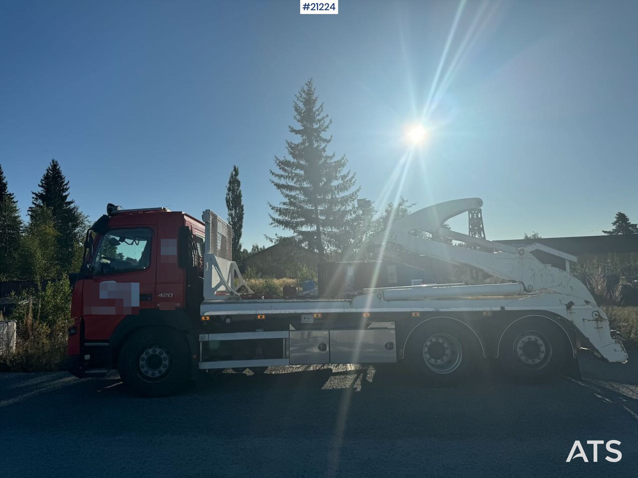 Volvo FMX 420 - Nuožulnaus pakėlimo ant platformos sunkvežimis: foto 3 Volvo FMX 420 - Nuožulnaus pakėlimo ant platformos sunkvežimis: foto 3