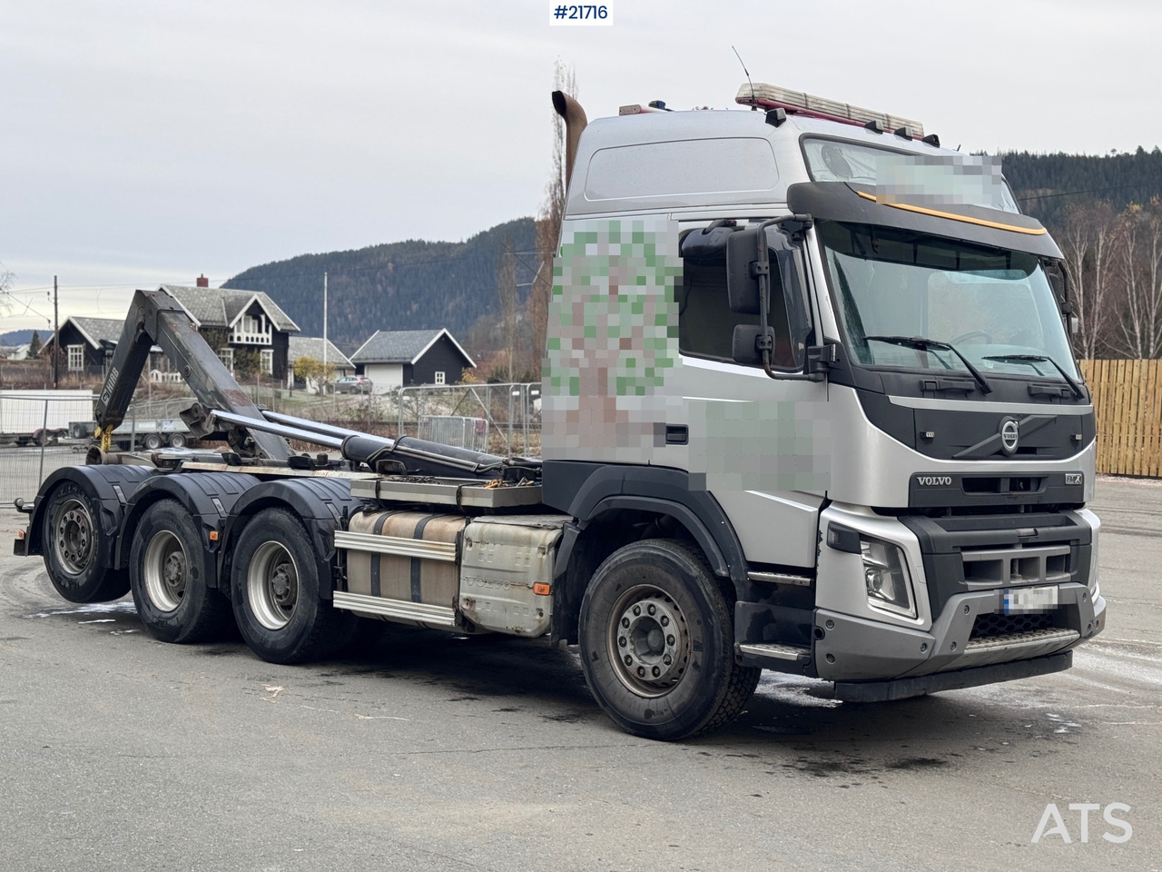 Volvo FMX 540 Krokbil - HIAB 24T Krok - Tridem - Hook-lift sunkvežimis: foto 5 Volvo FMX 540 Krokbil - HIAB 24T Krok - Tridem - Hook-lift sunkvežimis: foto 5