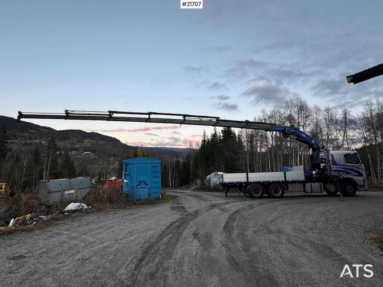 Volvo Fh16 6x4 Kranbil m/ 40 t/m PM Kran med Vinsj. Lav km-stand! - Sunkvežimis su kranu: foto 3 Volvo Fh16 6x4 Kranbil m/ 40 t/m PM Kran med Vinsj. Lav km-stand! - Sunkvežimis su kranu: foto 3