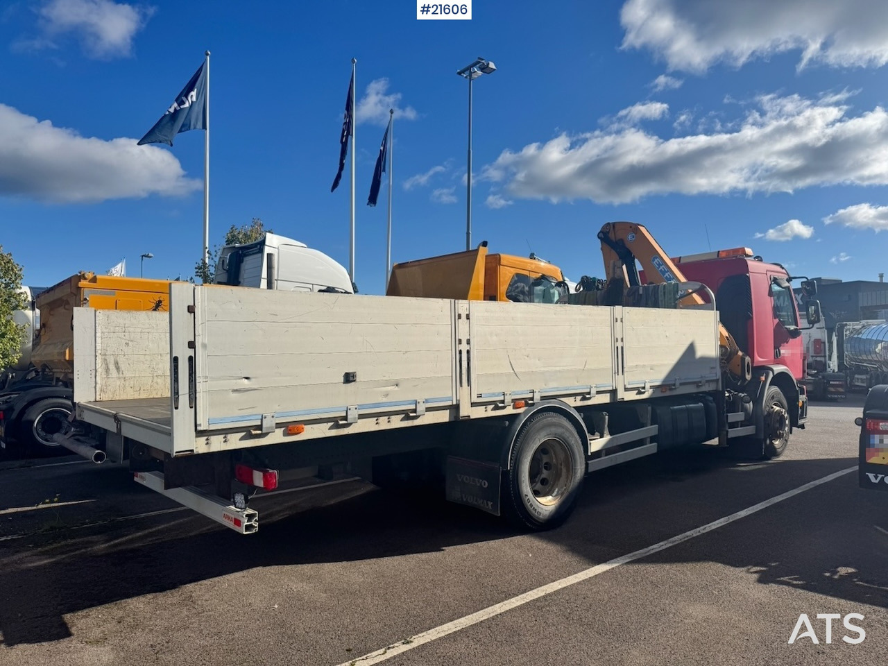 Volvo Volvo FE320 4x2 Kranbil m/ Effer 145 Kran - Sunkvežimis su kranu: foto 4 Volvo Volvo FE320 4x2 Kranbil m/ Effer 145 Kran - Sunkvežimis su kranu: foto 4