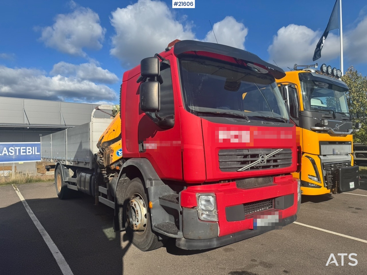 Volvo Volvo FE320 4x2 Kranbil m/ Effer 145 Kran - Sunkvežimis su kranu: foto 2 Volvo Volvo FE320 4x2 Kranbil m/ Effer 145 Kran - Sunkvežimis su kranu: foto 2