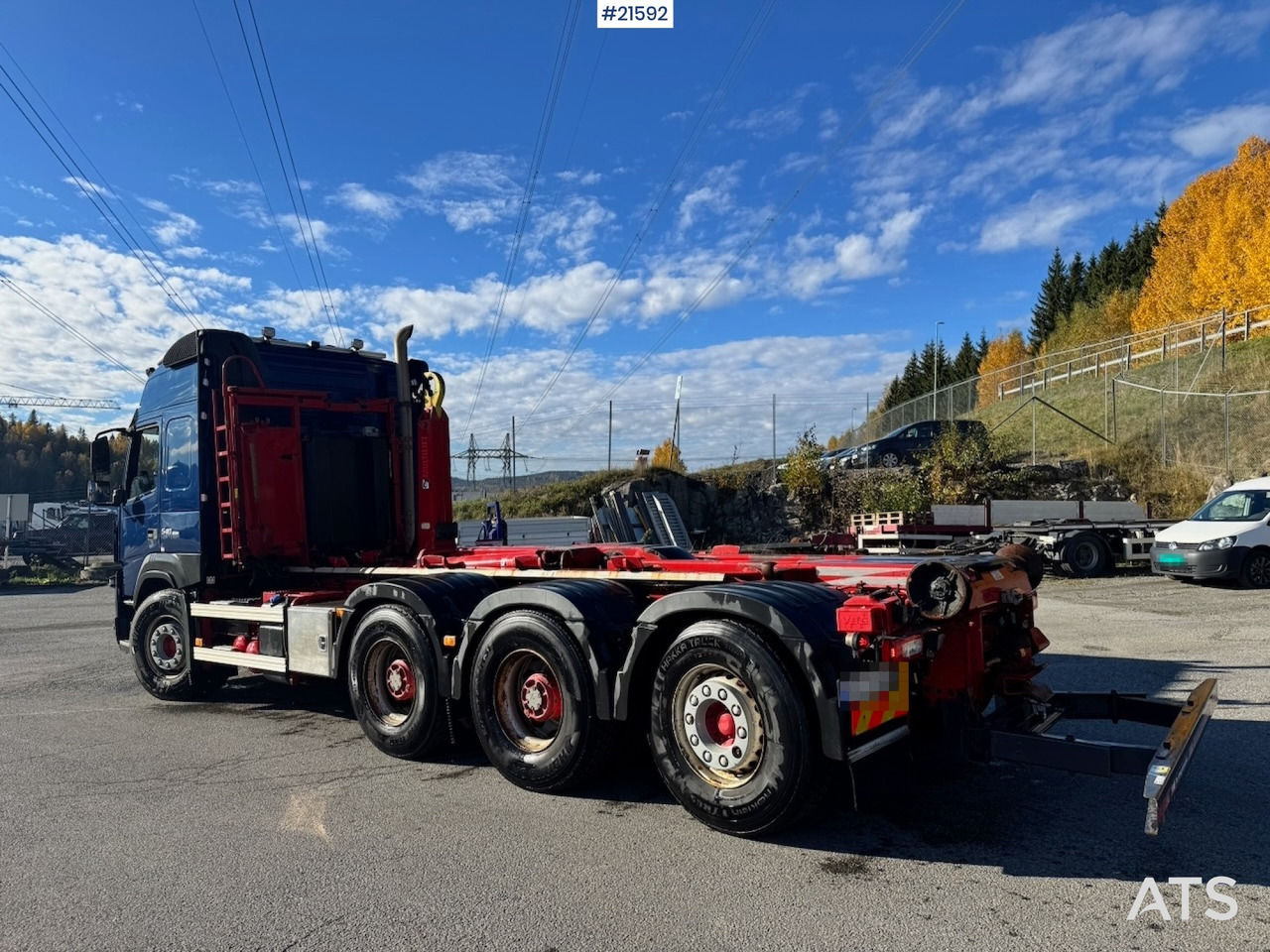 Volvo Volvo FMX540 8x4 Krokbil - Hook-lift sunkvežimis: foto 5 Volvo Volvo FMX540 8x4 Krokbil - Hook-lift sunkvežimis: foto 5