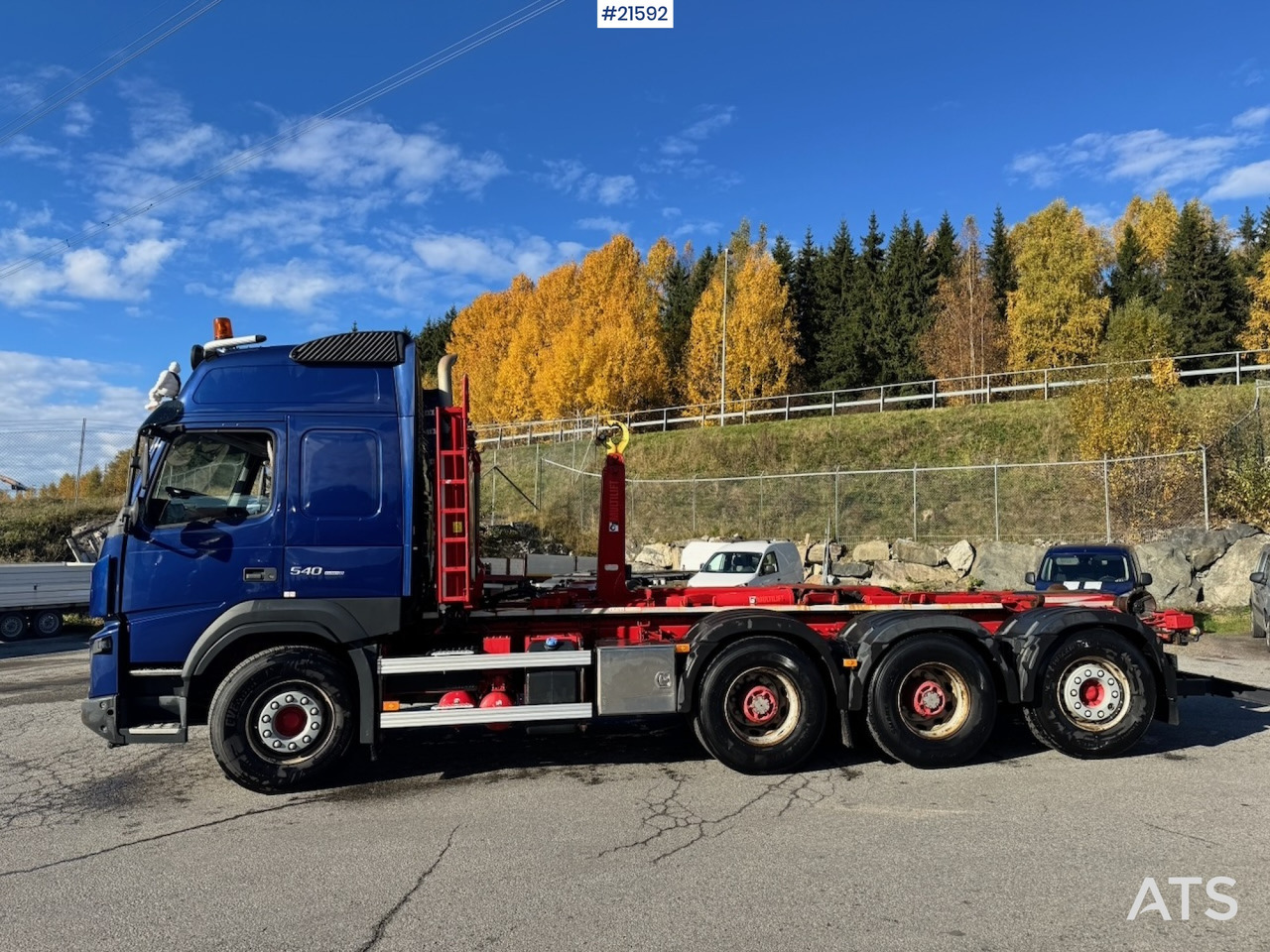 Volvo Volvo FMX540 8x4 Krokbil - Hook-lift sunkvežimis: foto 4 Volvo Volvo FMX540 8x4 Krokbil - Hook-lift sunkvežimis: foto 4