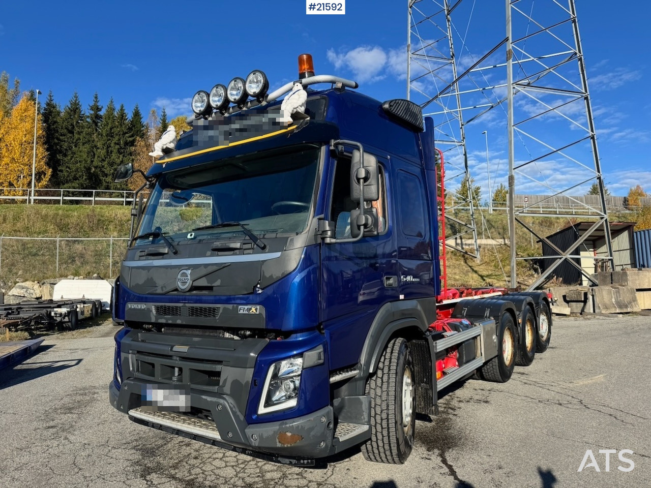 Volvo Volvo FMX540 8x4 Krokbil - Hook-lift sunkvežimis: foto 1 Volvo Volvo FMX540 8x4 Krokbil - Hook-lift sunkvežimis: foto 1