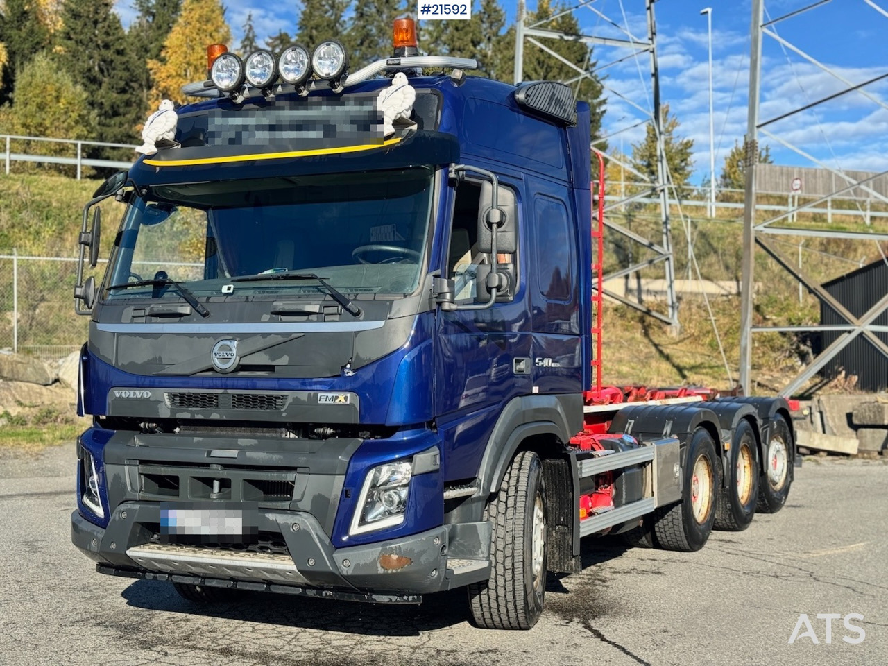 Volvo Volvo FMX540 8x4 Krokbil - Hook-lift sunkvežimis: foto 2 Volvo Volvo FMX540 8x4 Krokbil - Hook-lift sunkvežimis: foto 2