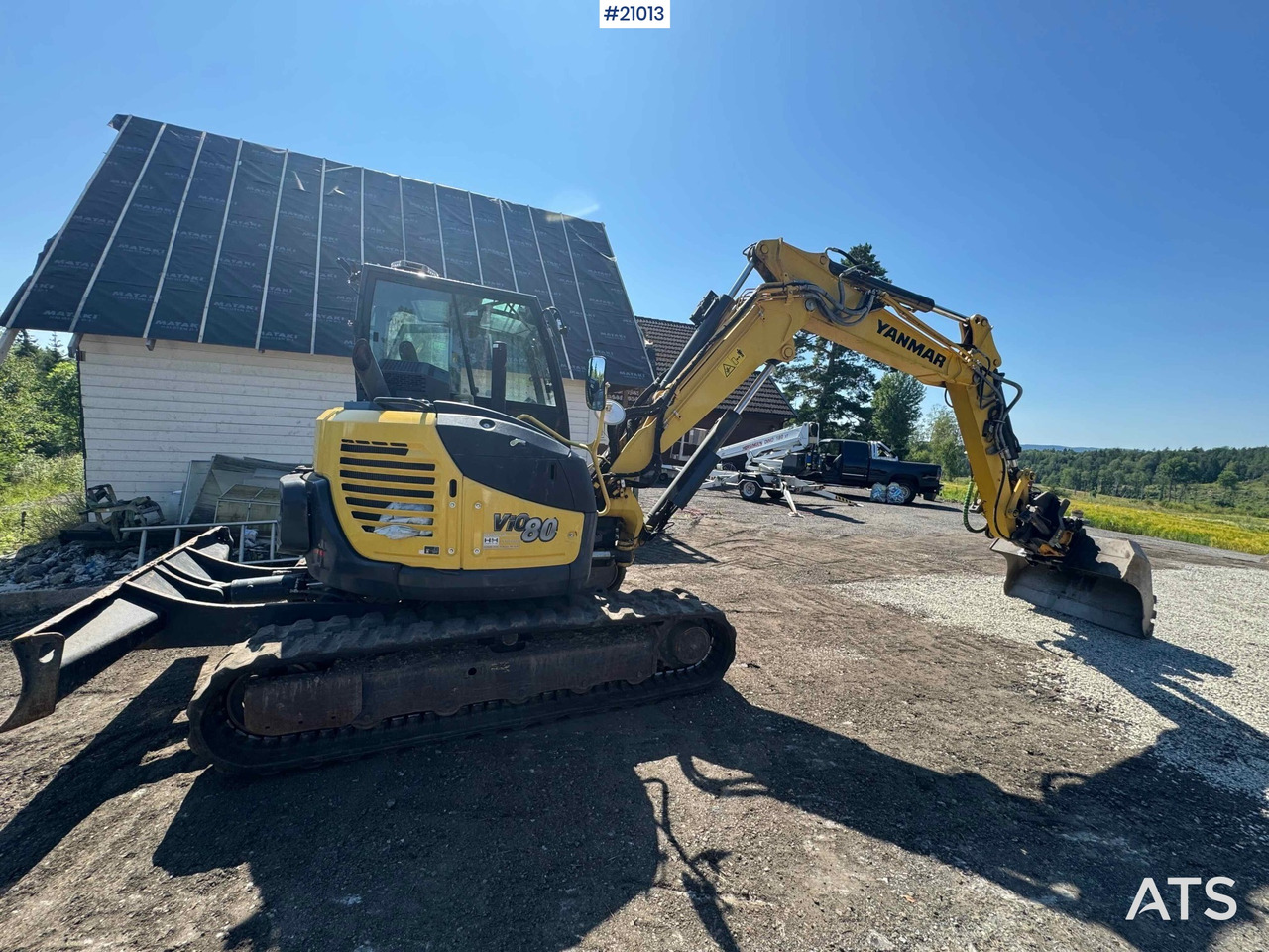 Yanmar VI080-1a - Vikšrinis ekskavatorius: foto 4 Yanmar VI080-1a - Vikšrinis ekskavatorius: foto 4