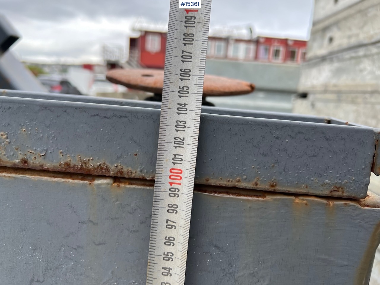 Užtraukiamas konteineris krokløftkasse m/ HIAB kran: foto 19