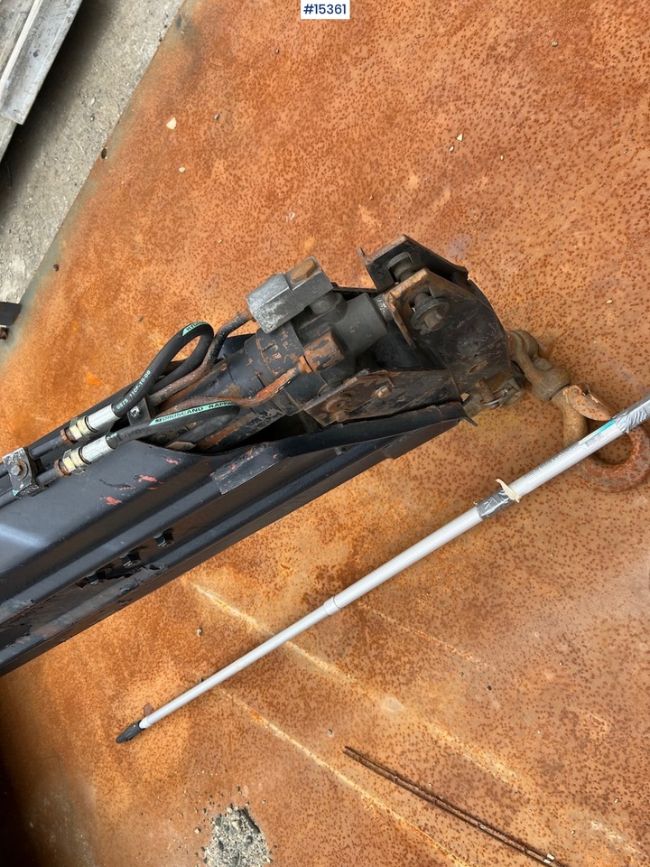 Užtraukiamas konteineris krokløftkasse m/ HIAB kran: foto 8