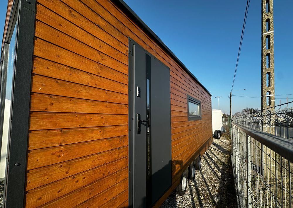 Boro Drewniany DOMEK MOBILNY na przyczepie 7,5m x 2,5m - Prikabinamas namelis: foto 2 Boro Drewniany DOMEK MOBILNY na przyczepie 7,5m x 2,5m - Prikabinamas namelis: foto 2