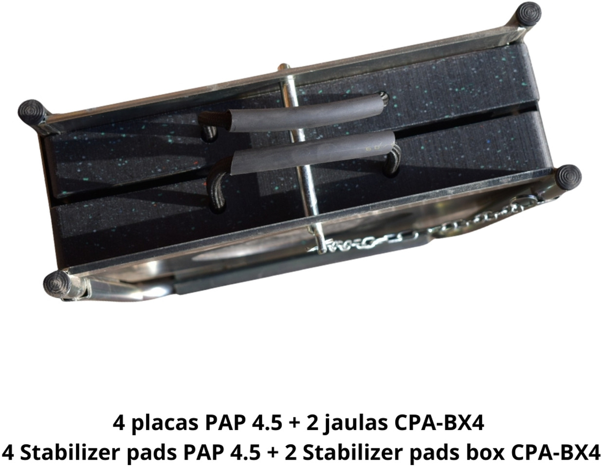 4 Stabilizer Pads PAP 4.5 + 2 Boxes CPA-BX4 OF-3-4P2J - Atsarginės dalys - Kranas-manipuliatorius: foto 3 4 Stabilizer Pads PAP 4.5 + 2 Boxes CPA-BX4 OF-3-4P2J - Atsarginės dalys - Kranas-manipuliatorius: foto 3