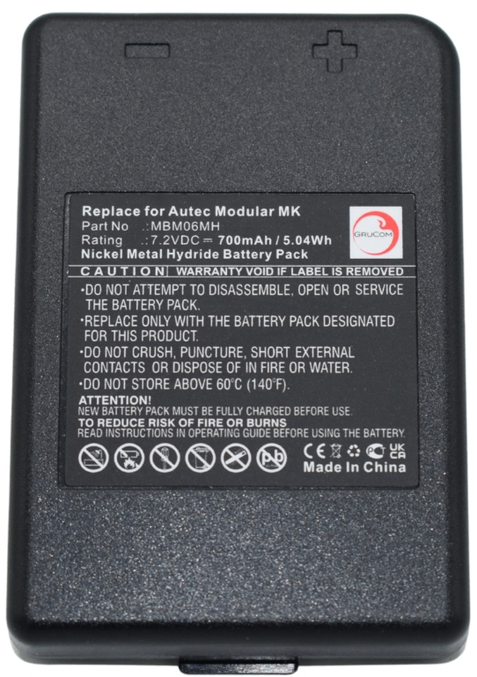 Compatible Autec Battery MBM06MH - Akumuliatorius - Kranas-manipuliatorius: foto 5 Compatible Autec Battery MBM06MH - Akumuliatorius - Kranas-manipuliatorius: foto 5