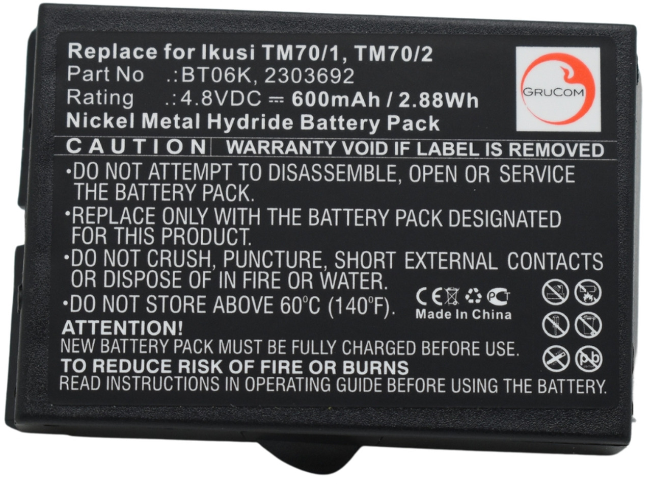 Nauja Akumuliatorius - Kranas-manipuliatorius Compatible battery Ikusi 2303692, BT06K: foto 6