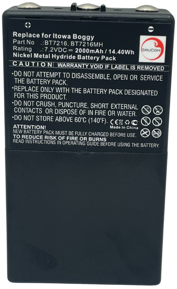 Compatible battery Itowa 26.105, BT7216, BT7216MH - Akumuliatorius - Kranas-manipuliatorius: foto 3 Compatible battery Itowa 26.105, BT7216, BT7216MH - Akumuliatorius - Kranas-manipuliatorius: foto 3