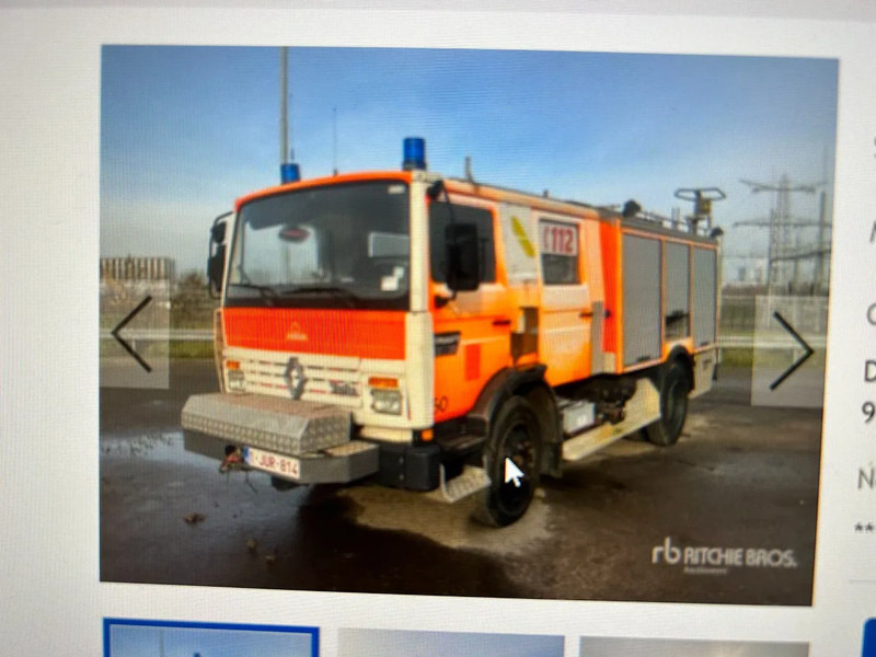 Renault Midliner S150 Turbo Crewcab Brandweer /Feuerwehr / FireTruck - Gaisrinė mašina: foto 2 Renault Midliner S150 Turbo Crewcab Brandweer /Feuerwehr / FireTruck - Gaisrinė mašina: foto 2