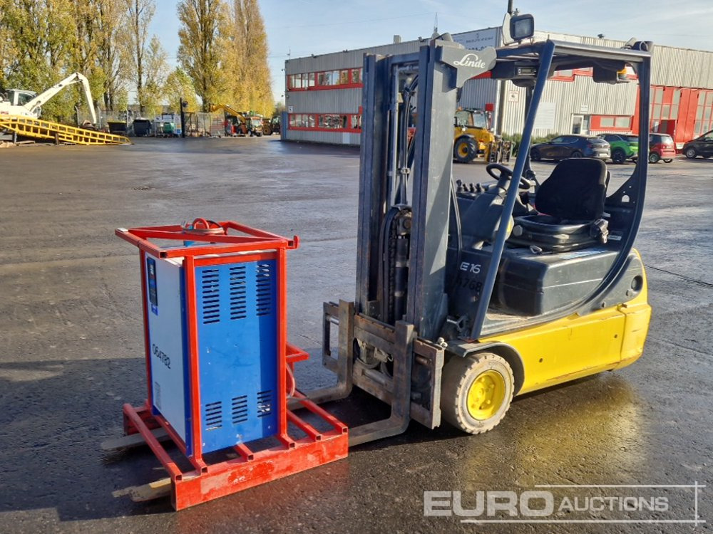 2005 Linde E16C - Šakinis krautuvas: foto 1 2005 Linde E16C - Šakinis krautuvas: foto 1