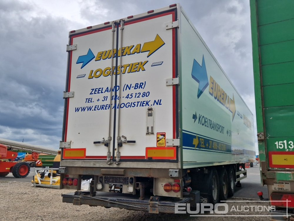 2008 Pacton 3 Axle Refridgerated Trailer, Carrier Maxima 1300, Dhollandia 1500kg Tail lift, Inside 2.70m Height(Dutch Reg. Docs. Available) - Refrižeratorius puspriekabė: foto 3 2008 Pacton 3 Axle Refridgerated Trailer, Carrier Maxima 1300, Dhollandia 1500kg Tail lift, Inside 2.70m Height(Dutch Reg. Docs. Available) - Refrižeratorius puspriekabė: foto 3
