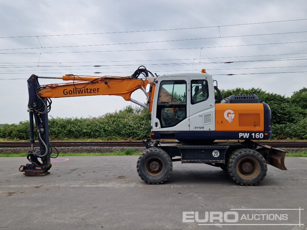 2010 Komatsu PW160-7ED - Ratinis ekskavatorius: foto 2 2010 Komatsu PW160-7ED - Ratinis ekskavatorius: foto 2