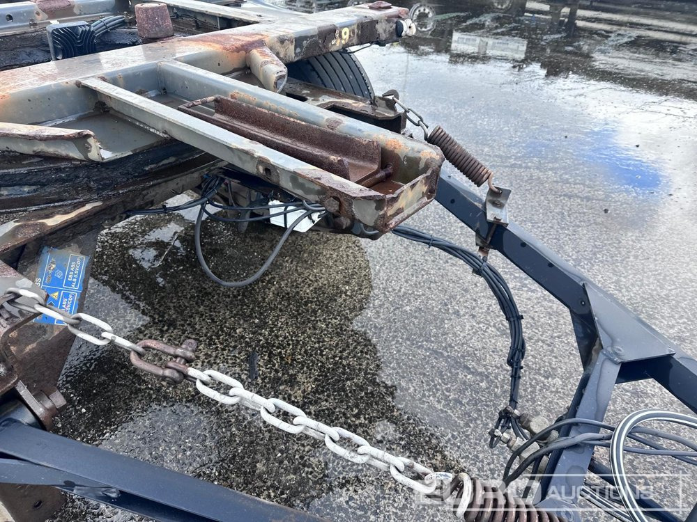 2011 Kogel 20ft Container Trailer, 2 Axle (Dutch Reg. Docs) - Konteineris-vežimus/ Sukeisti kūną priekaba: foto 5 2011 Kogel 20ft Container Trailer, 2 Axle (Dutch Reg. Docs) - Konteineris-vežimus/ Sukeisti kūną priekaba: foto 5