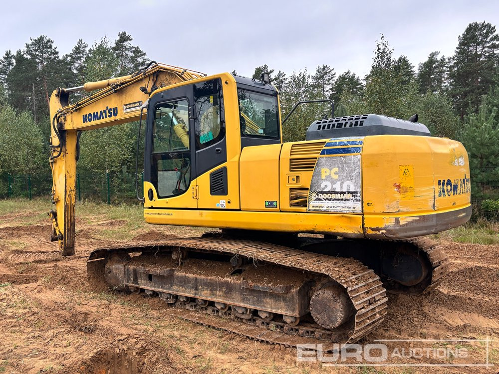 2012 Komatsu PC210LC-8 - Vikšrinis ekskavatorius: foto 3 2012 Komatsu PC210LC-8 - Vikšrinis ekskavatorius: foto 3