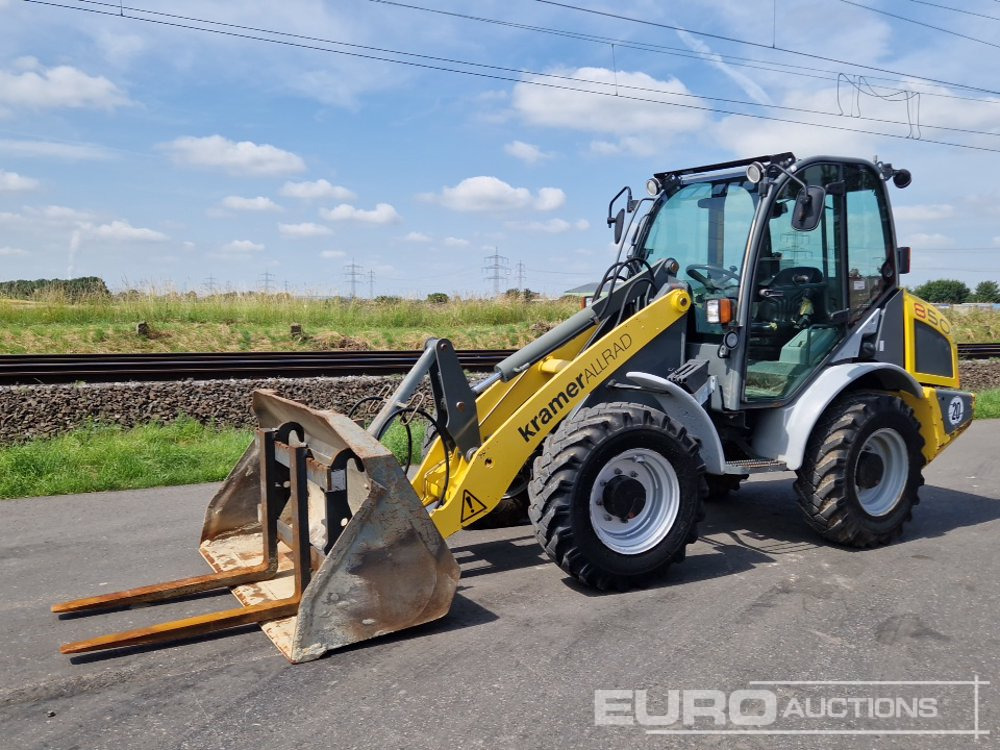 2012 Kramer 850 - Ratinis krautuvas: foto 1 2012 Kramer 850 - Ratinis krautuvas: foto 1